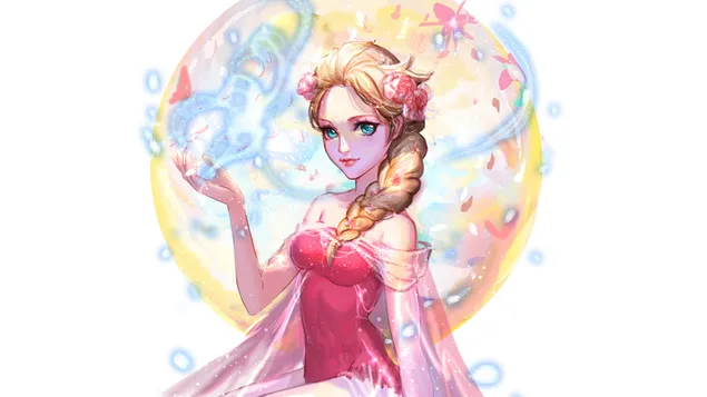 פרוזן - אלזה 2K טפט