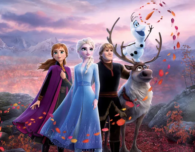 Frozen Ii Movie Poster 4K wallpaper