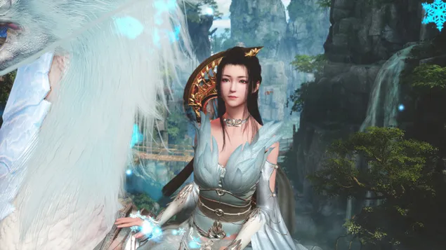 Фрозен Принцесс - Свордс оф Легендс (Видео игра на мрежи) 4K позадина