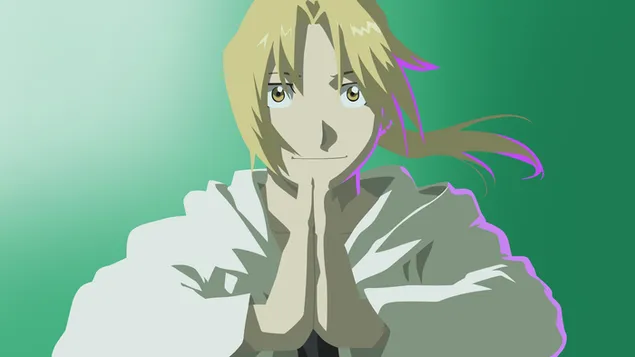 钢之炼金术师 BrotherHood - Edward Elric （矢量） 2K 壁纸