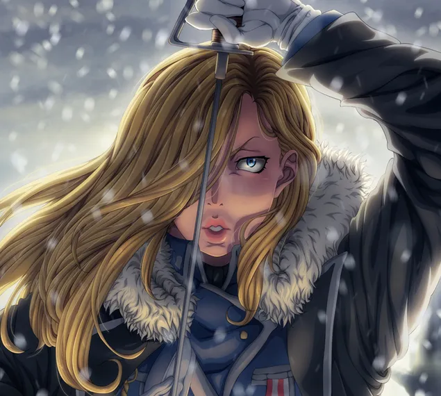 钢之炼金术师：兄弟会-奥利维尔·米拉·阿姆斯特朗 HD 壁纸