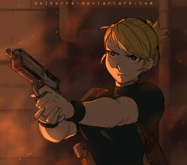 鋼之煉金術師：兄弟會 - Riza Hawkeye HD 壁紙
