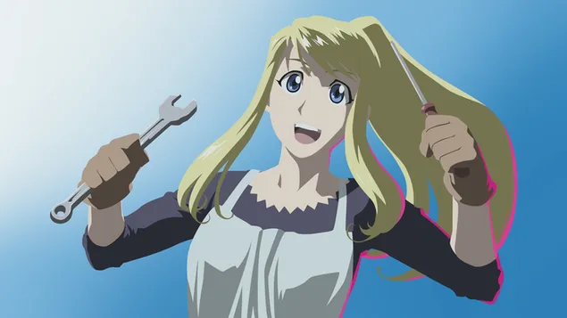 Fullmetal Alchemist Brotherhood - ווינרי רוקבל 2K טפט