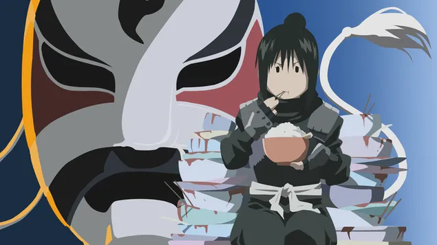 นักเล่นแร่แปรธาตุ Fullmetal - Lan Fan Eating 2K วอลเปเปอร์