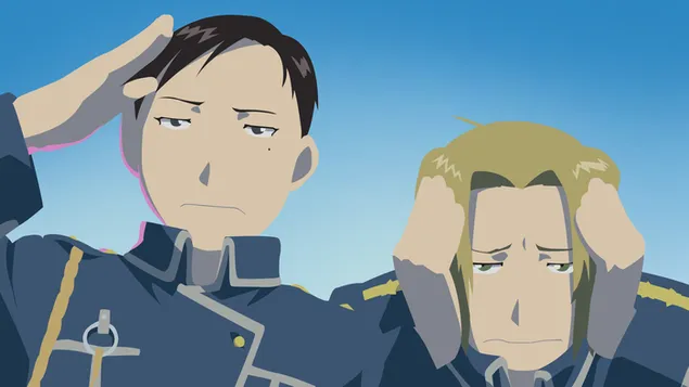 นักเล่นแร่แปรธาตุ Fullmetal - Maria Ross & Denny Brosh 2K วอลเปเปอร์