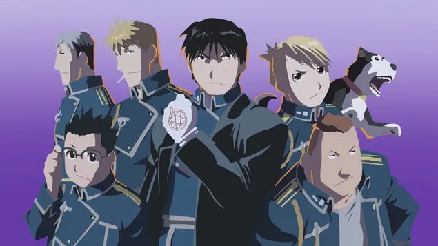 鋼之煉金術士 - 羅伊野馬隊 2K 壁紙