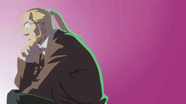 Fullmetal Alchemist - Van Hoenheim (minimalist) 2K bakgrunn