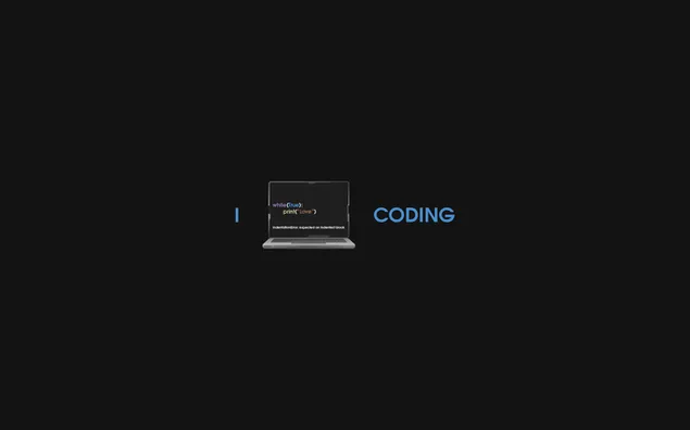 Download 4k Programming Laptop With Coffee Wallpaper