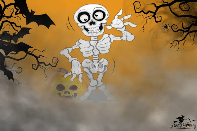 面白いスケルトン HD 壁紙