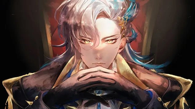 Furina 与 Neuvillette | 原神（在线视频游戏） 4K 壁纸