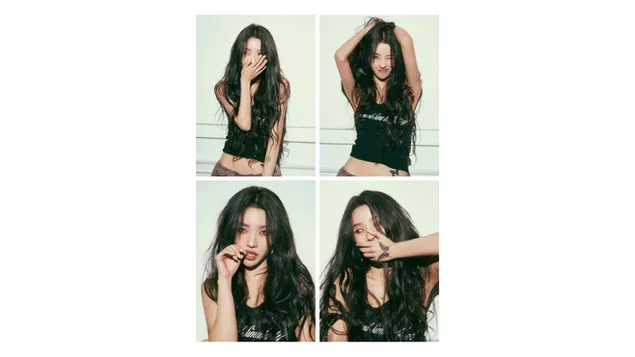 (G)I-DLE's Soyeon | אני מרגיש אלבום צילום 4K טפט