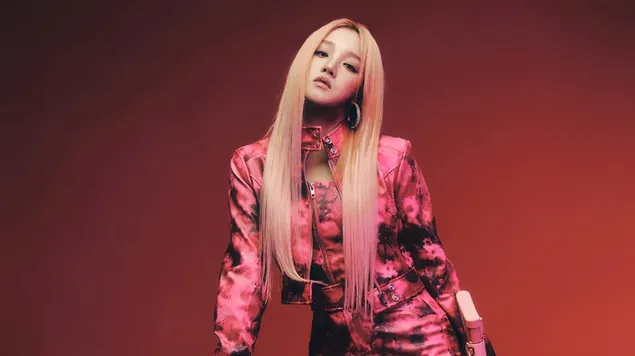 (G)《假小子》MV拍摄（《I Never Die》专辑 - CHiLL Ver.）I-DLE于奇 4K 壁纸