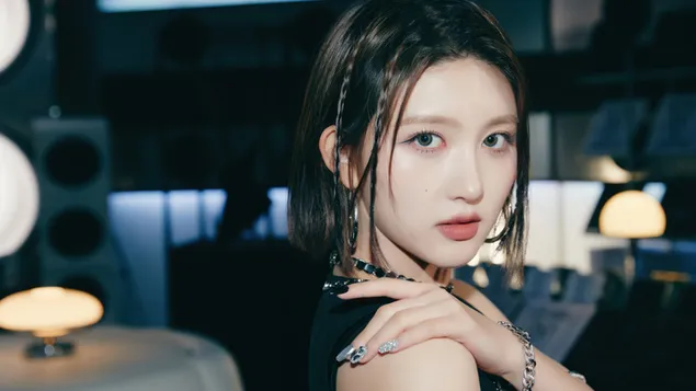 IVE (K팝 밴드) 가을 - 웨이브 앨범 촬영 4K 배경화면