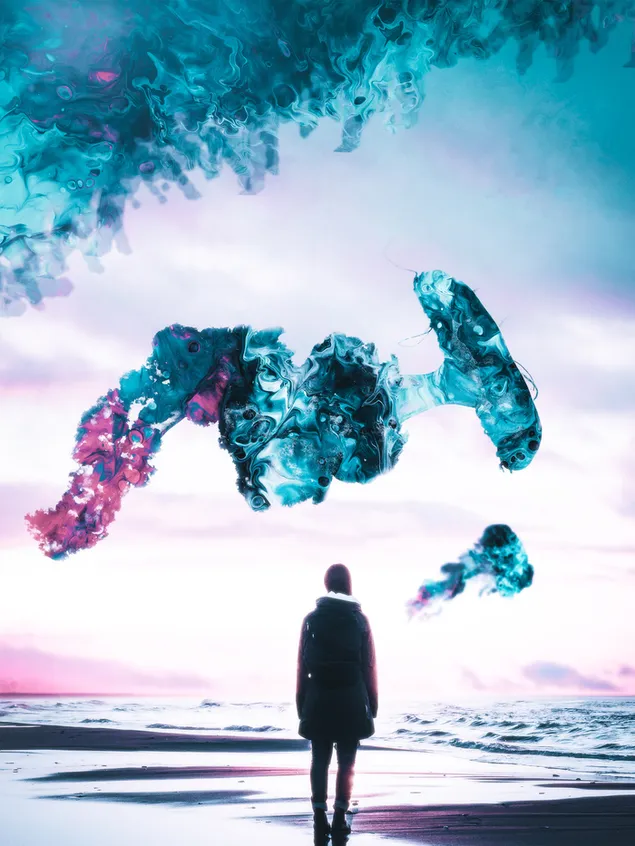 dobiti meduze HD pozadina