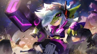 Tapeta Galactic Gunner 'Tristana' - League of Legends (LOL) 4K