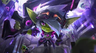 Tapeta Galactic Gunner 'Tristana' - League of Legends [LOL] 4K