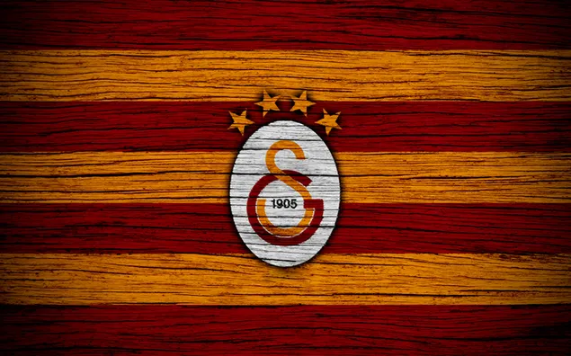 Galatasaray F.C. - Emblem 4K wallpaper