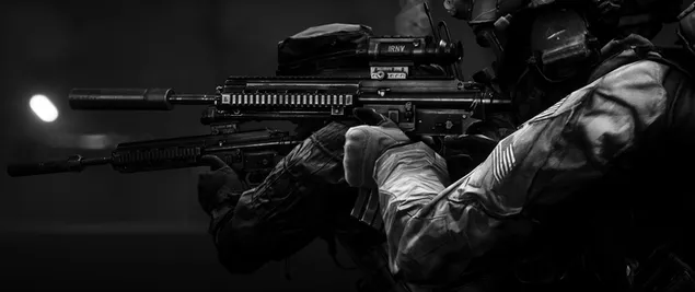 Game Battlefield 4 - Tentara dalam misi unduhan