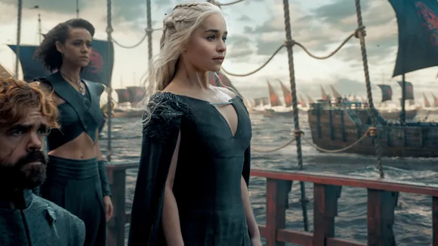 Game Of Thrones Daenerys Targaryen in Ship