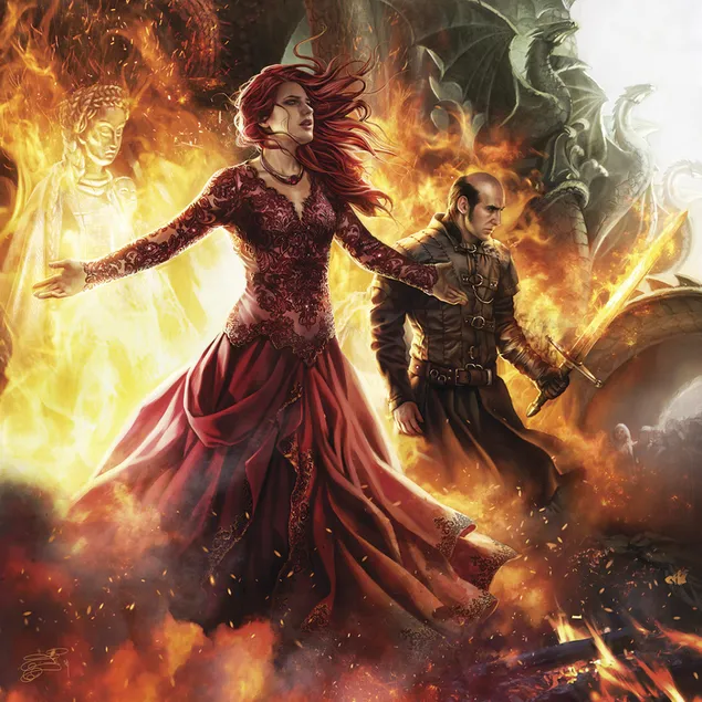 Game of Thrones - Melisandre and Stannis