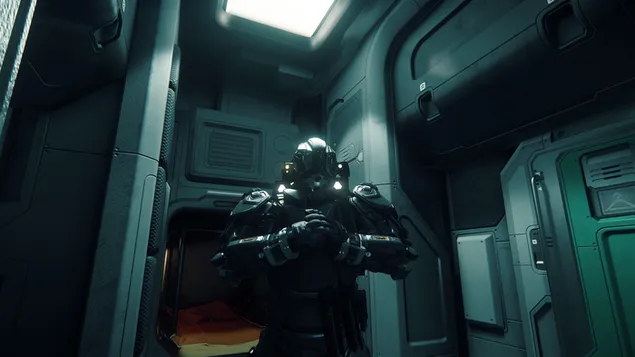 Speeltijd op Star Citizen 4K achtergrond