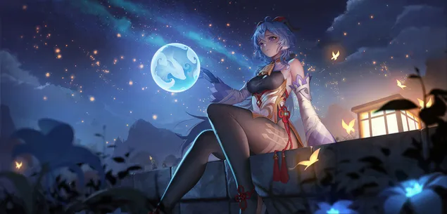 ganyu ja yokarpaset | genshin vaikutus lataa