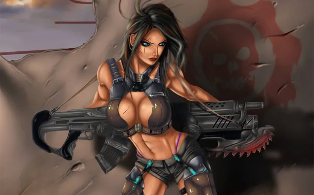 Gears of War Female Warrior