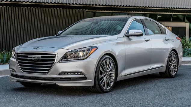 Genesis G80 2017 04 HD wallpaper download