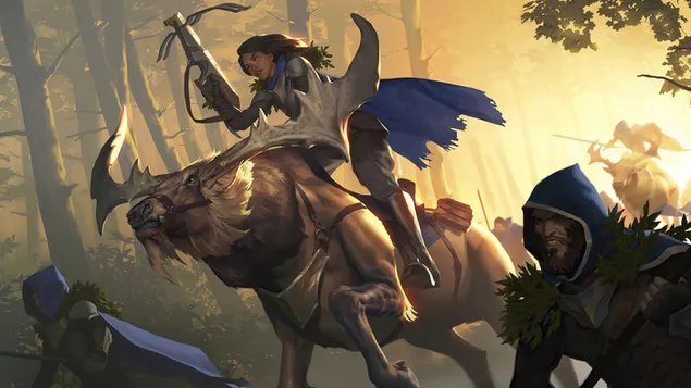 Женевьева Эльмхарт (Legends of Runeterra) - League of Legends (LOL) 4K обои