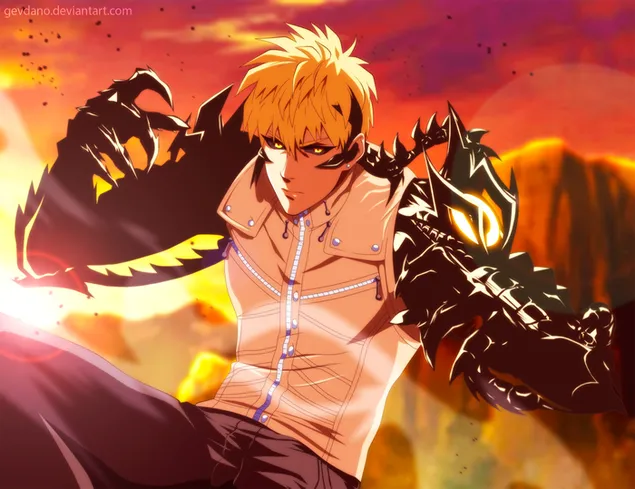 Tapeta Genos Demon Cyborg 2K