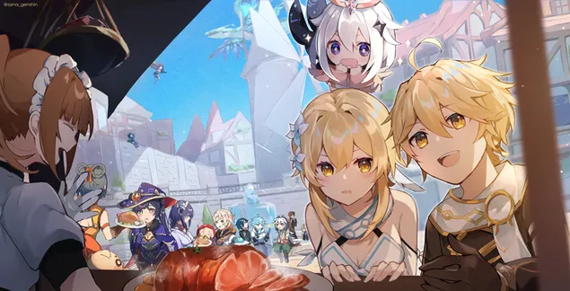 Yuan Shen inpakuto eteruarubedo anbabaaru Lei Dian  Jiang Jun  chiyonyun guobakure daunrodo