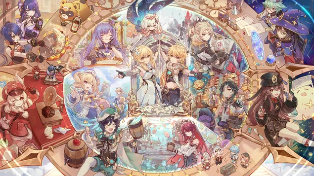 甘信衝擊所有英雄生活搞笑的日子 HD 壁紙