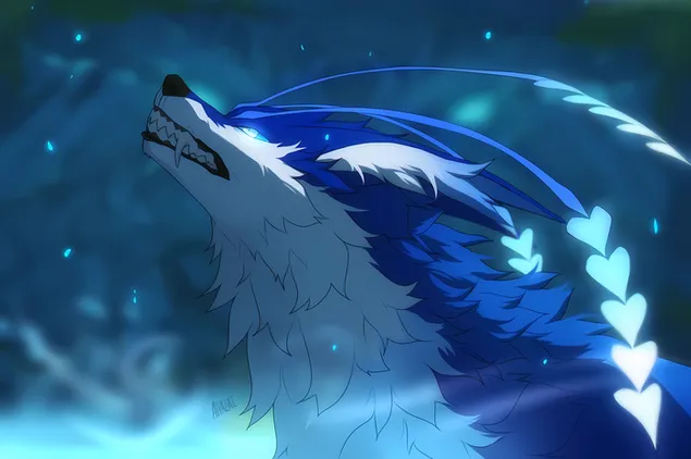 Tapeta Genshinov dopad - vlk andrius 2K