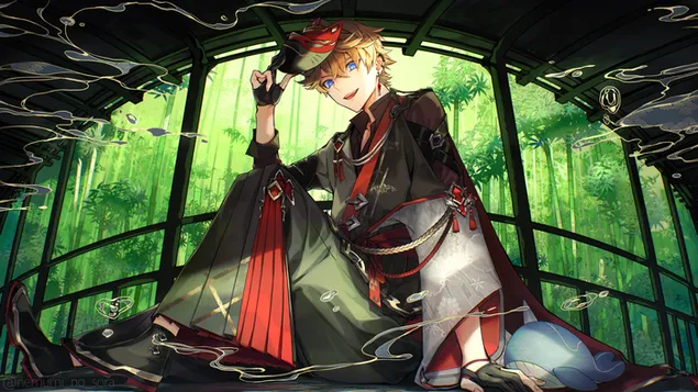 Genshin Impact - Childe HD wallpaper