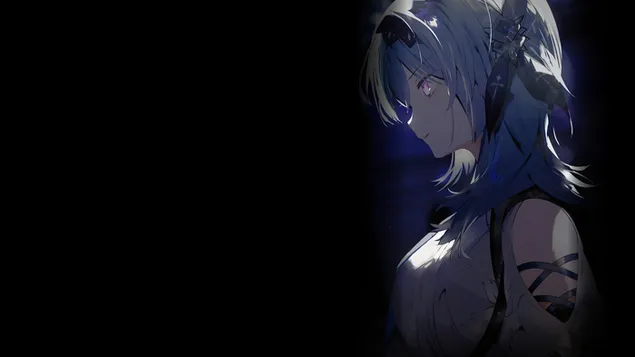 甘信冲击 | Eula & 深色背景 4K 壁纸
