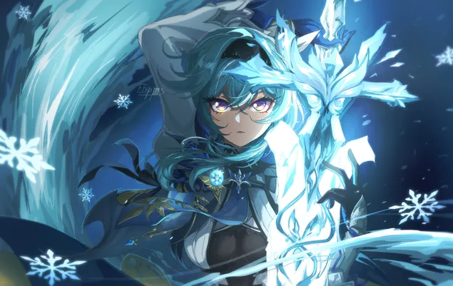 겐신 임팩트 - 을라 2K 배경화면