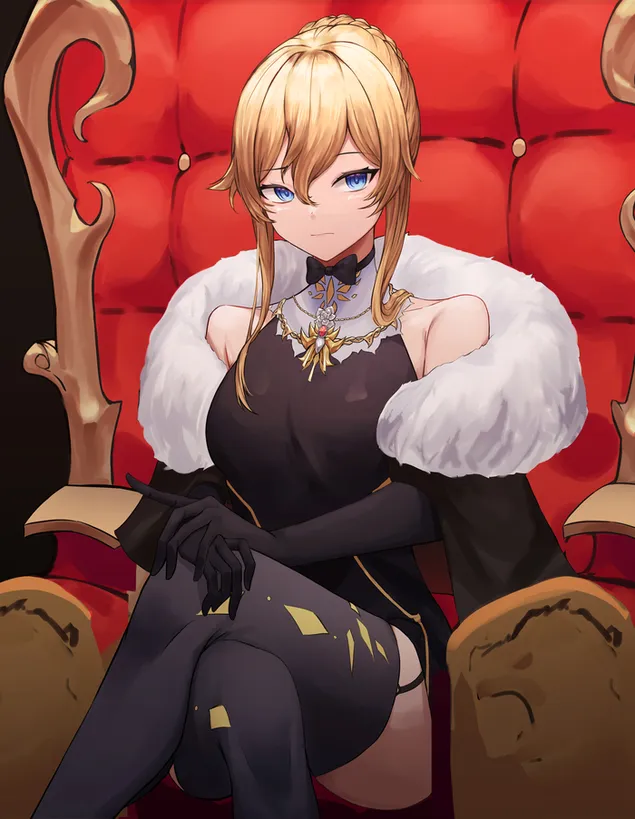 ganshin impact: garyacha dzhin sidit' na svoiemu troni zavantazhiti