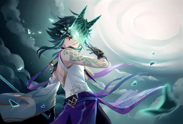 genshin impact video game (xiao- game character) download