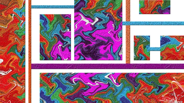 Forma astratta geometrica #07 HD sfondo