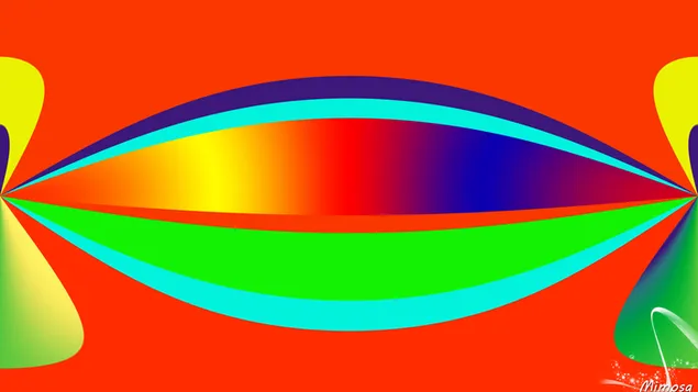 Geometrijski apstraktni oblik #79 HD pozadina