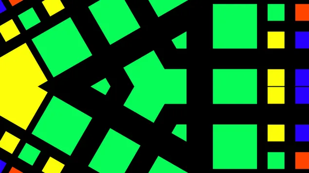 Geometrinė abstrakčioji figūra #97 HD ekrano užsklanda