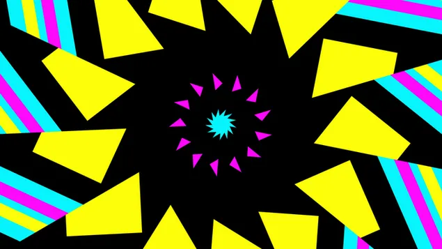 Geometrijski apstraktni oblici #100 HD pozadina