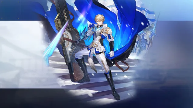 Геопард из Honkai Star Rail 4K обои