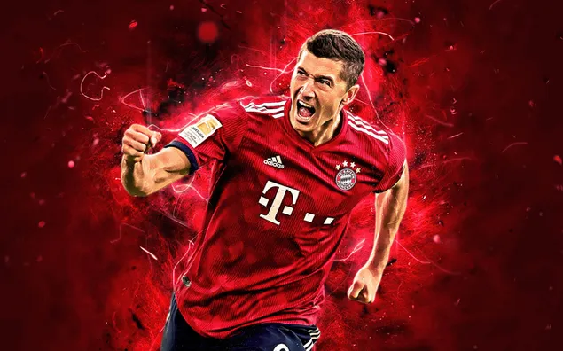 Tysk fodboldliga hold bayern münchen angriber rober lewandowski download