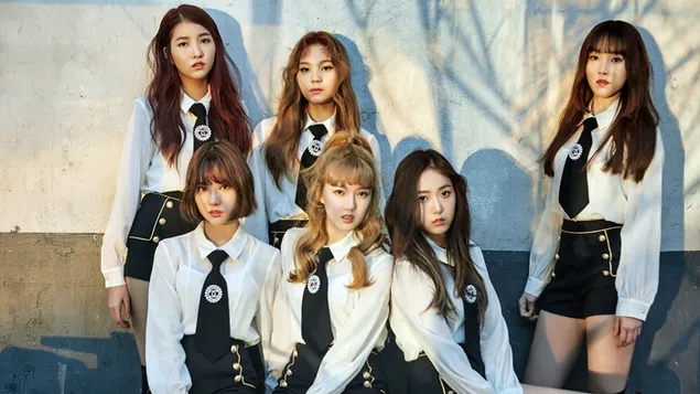 'GFriend' 華麗成員（K-pop 組） 8K 壁紙