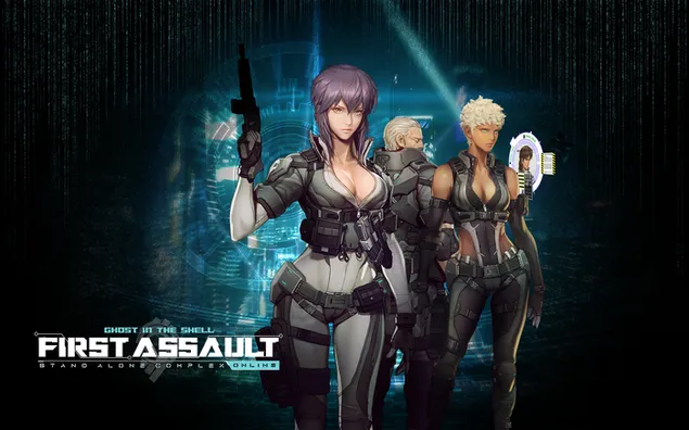 Ghost in the Shell: Stand Alone Complex – First Assault Online 2K ekrano užsklanda