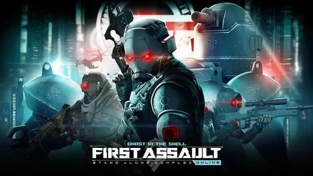 Ghost in the Shell: Stand Alone Complex – First Assault Online (robot) 2K háttérkép