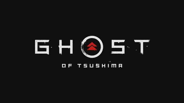 โลโก้ Ghost of Tsushima 2019 4K วอลเปเปอร์