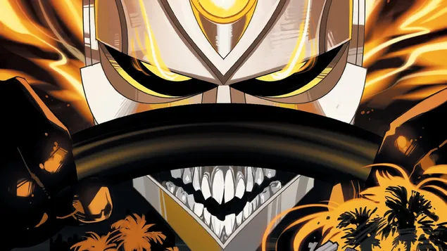 Taustakuva Ghost Rider Robbie Reyes Marvel 4K