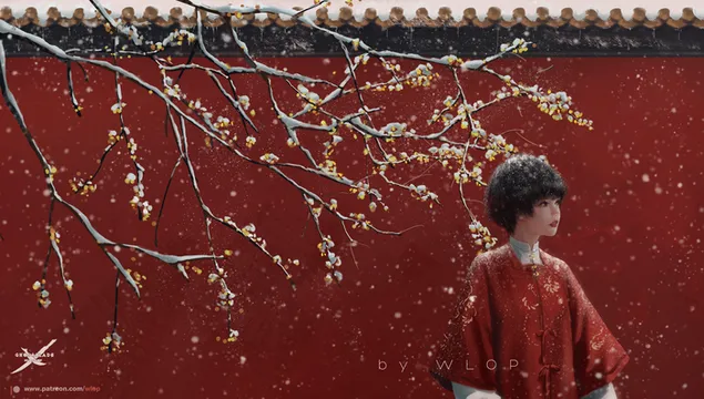 GhostBlade - Sneg HD ozadje